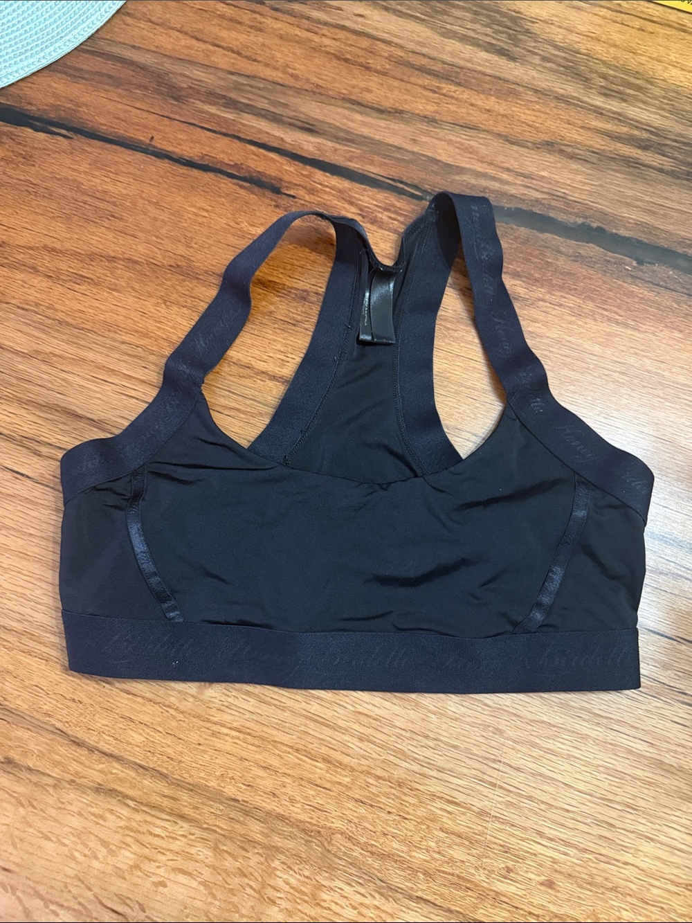 Honey Birdette Black Racerback Sports Bra